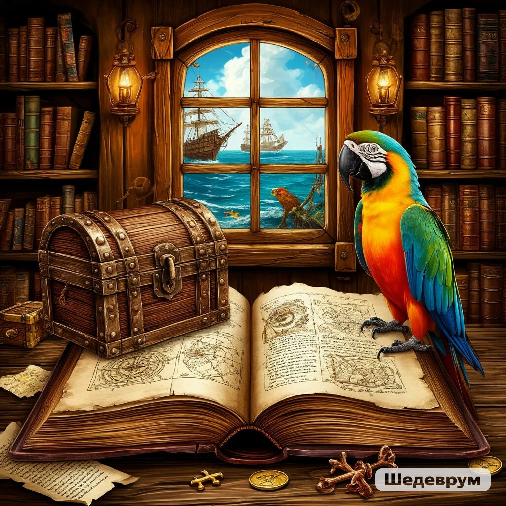 Берегись! Книжные пираты!