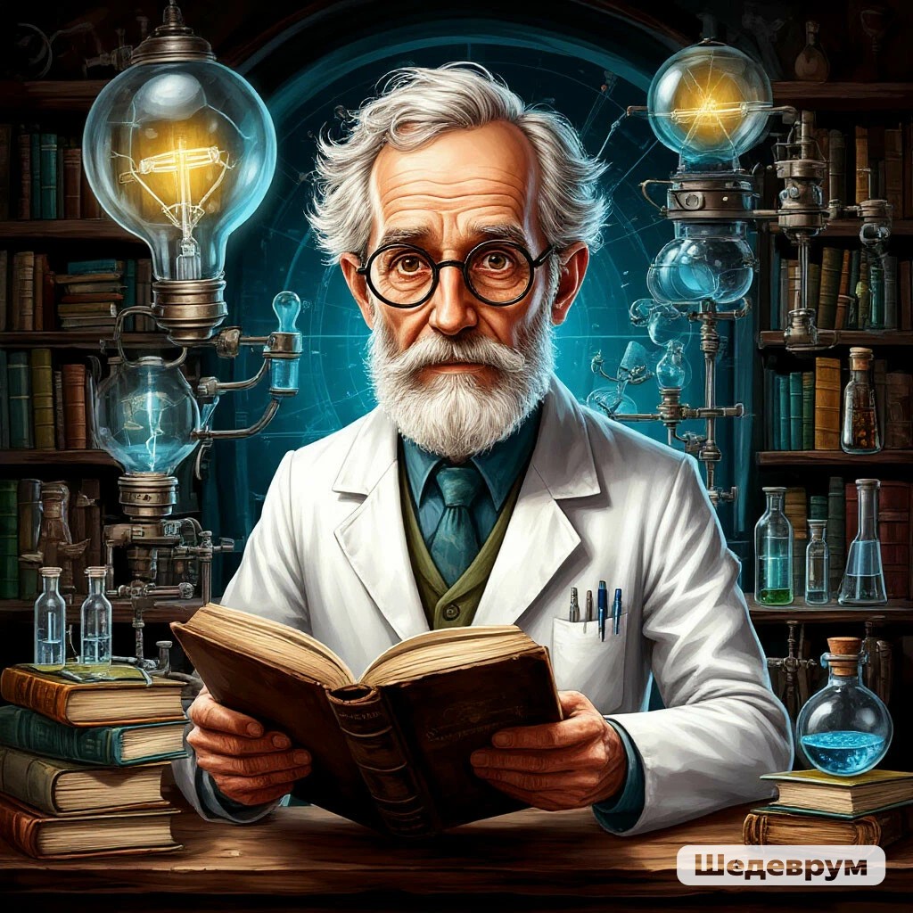 Образ ученого на книжных страницах